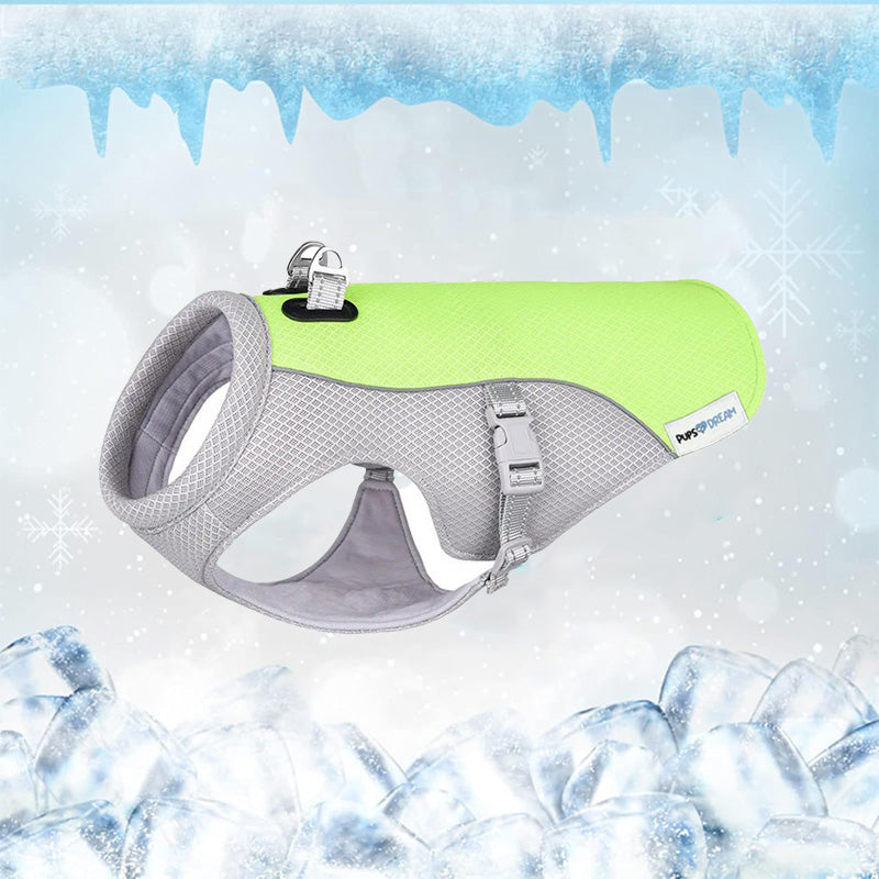 Cooling vest ice green