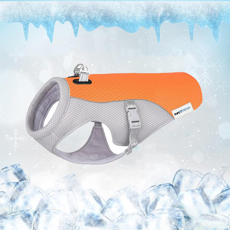 Cooling vest ice orange