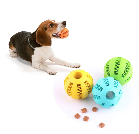 Interactive Dog Treat-Dispenser Toy